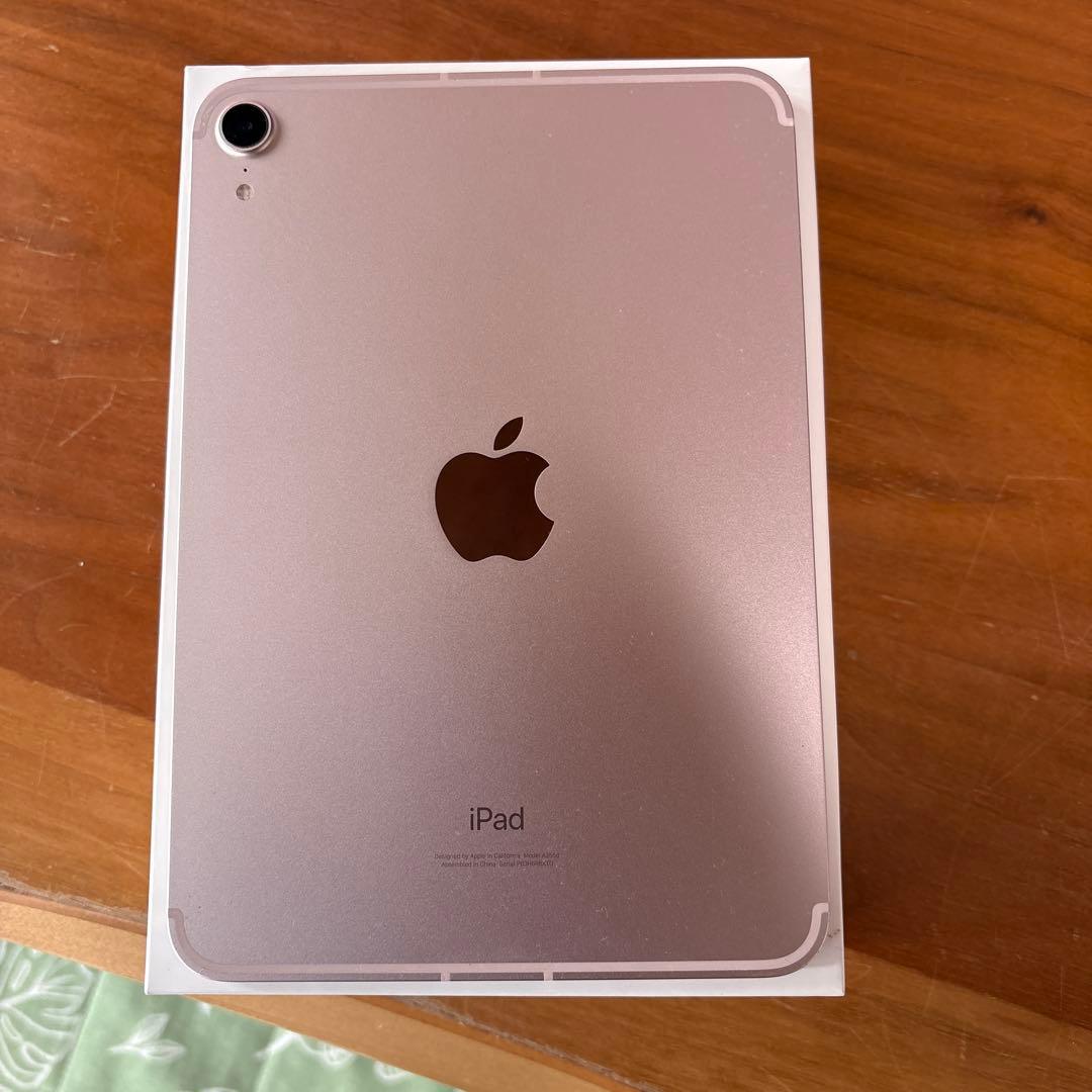 Apple iPad mini 第6世代64GBWi-Fi＋セルラー　　ピンク