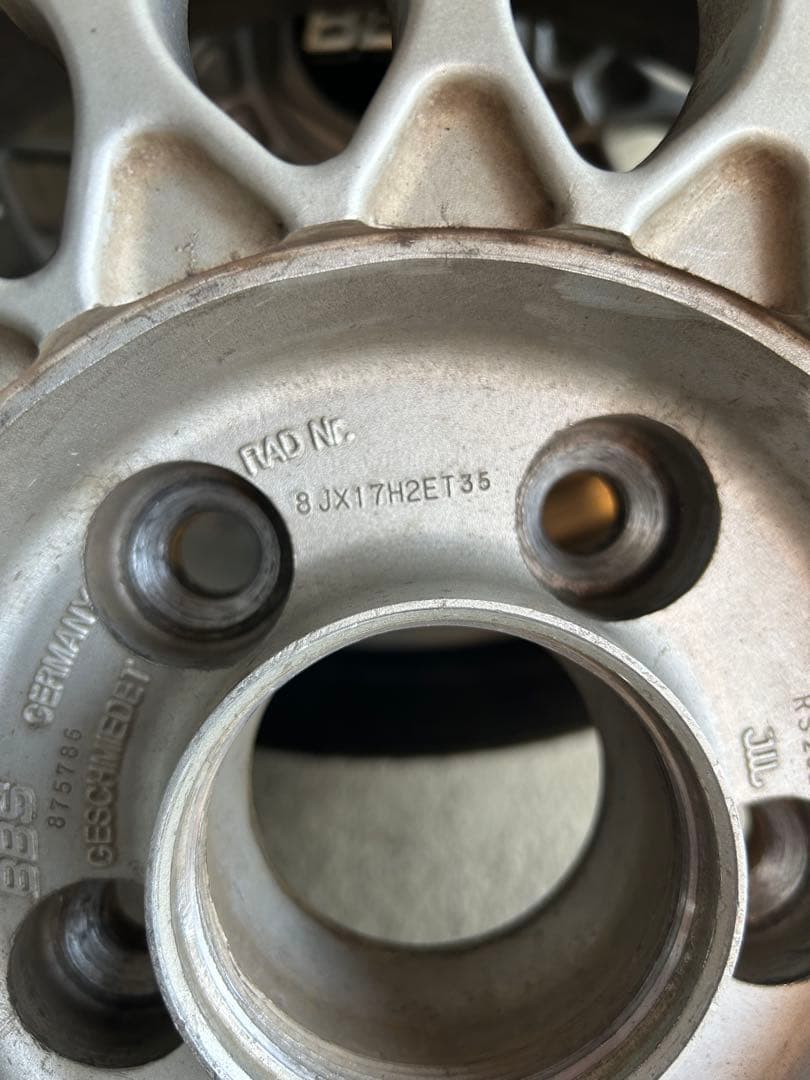 BBS RS 17インチ　8J 9J +35 ①