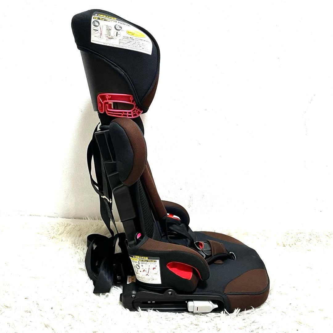 日本育児 トラベルベストEC FIX ISOFIX チャイルドシート　ブラウン
