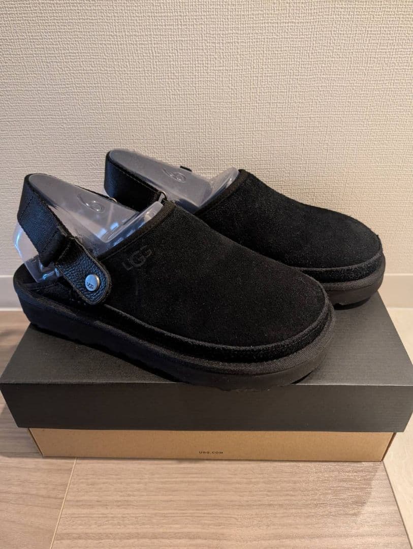 メンズ　UGG ブラック サボ　27cm