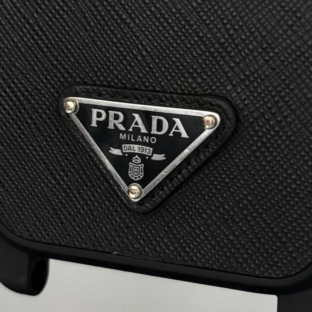 プラダ スマホショルダー スマホケース iPhone用 14PRO MAX 黒