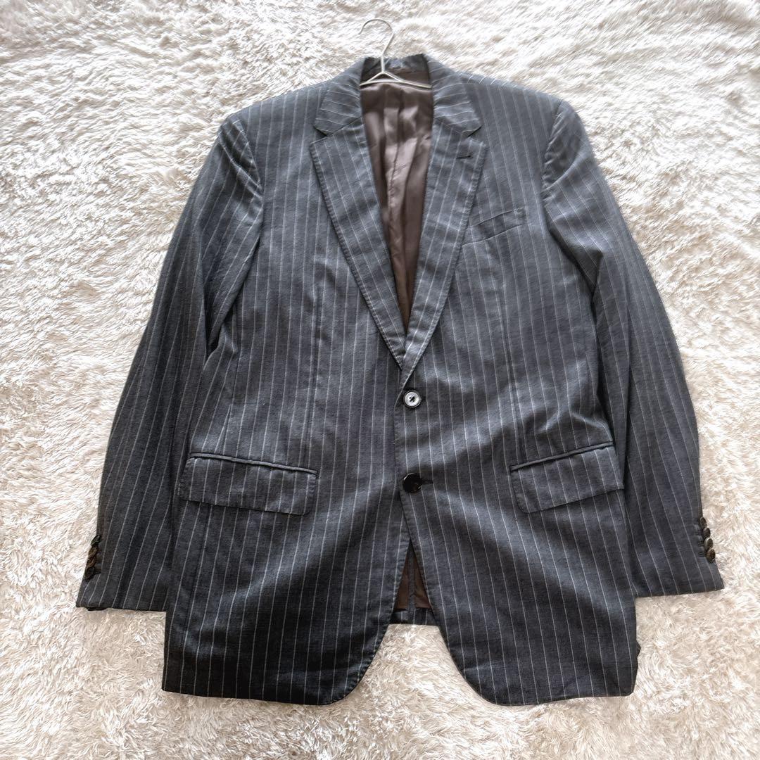 LOUIS VUITTON ルイヴィトン テーラードジャケット カシミア混XL