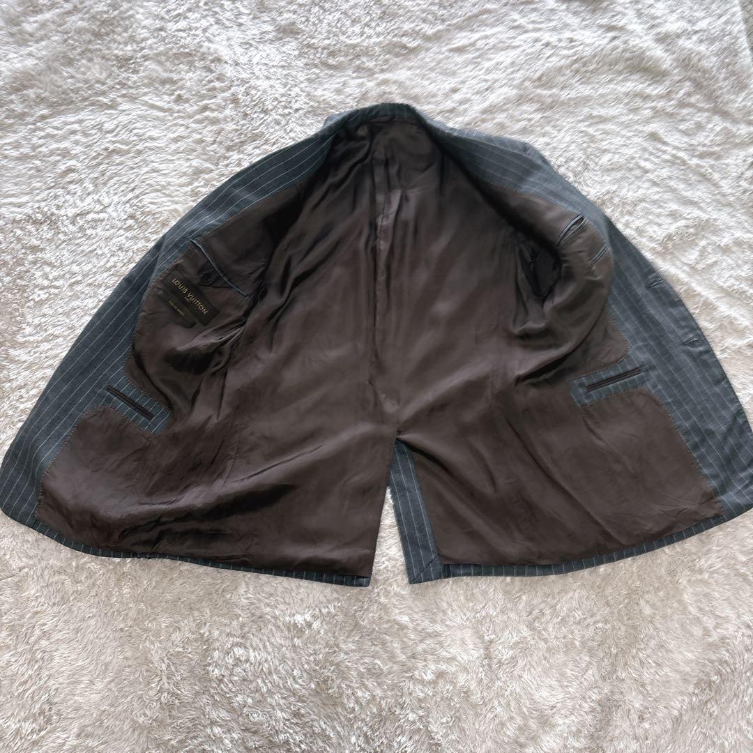 LOUIS VUITTON ルイヴィトン テーラードジャケット カシミア混XL