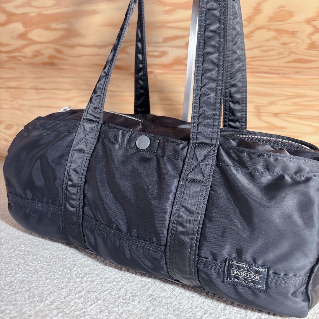PORTER ポーター　タンカー　ダッフル　ミニボストンバッグ　黒