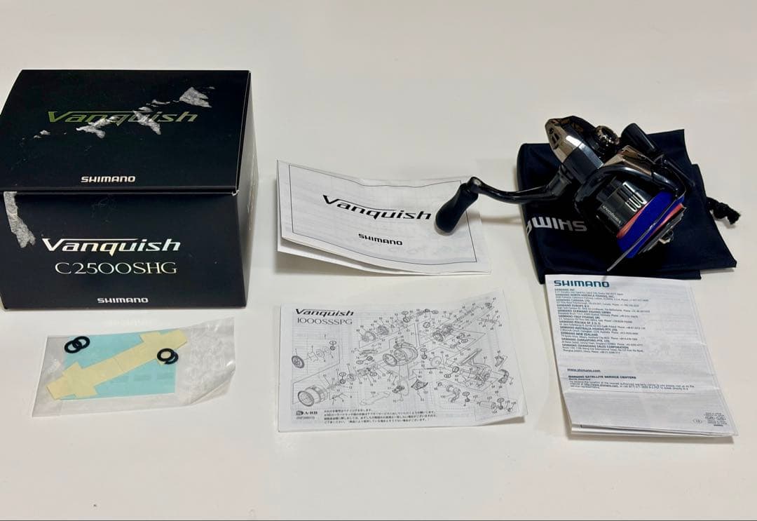 SHIMANO 19Vanquish C2500SHG シマノ19ヴァンキッシュ