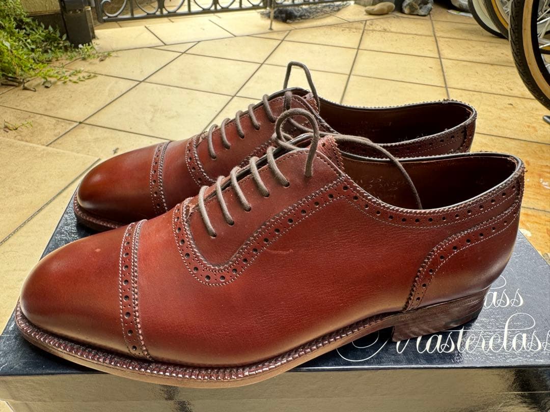 未使用 Church's チャーチ　マスタークラス　ブラウン サブスタンダード