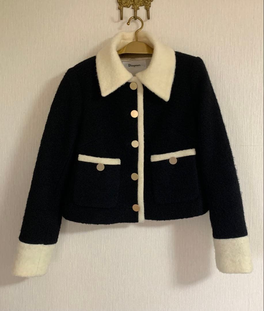 グレースコンチネンタル❤︎ ウールパイルジャケット