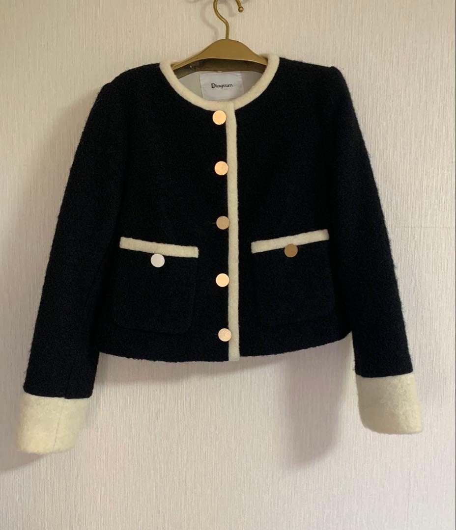 グレースコンチネンタル❤︎ ウールパイルジャケット