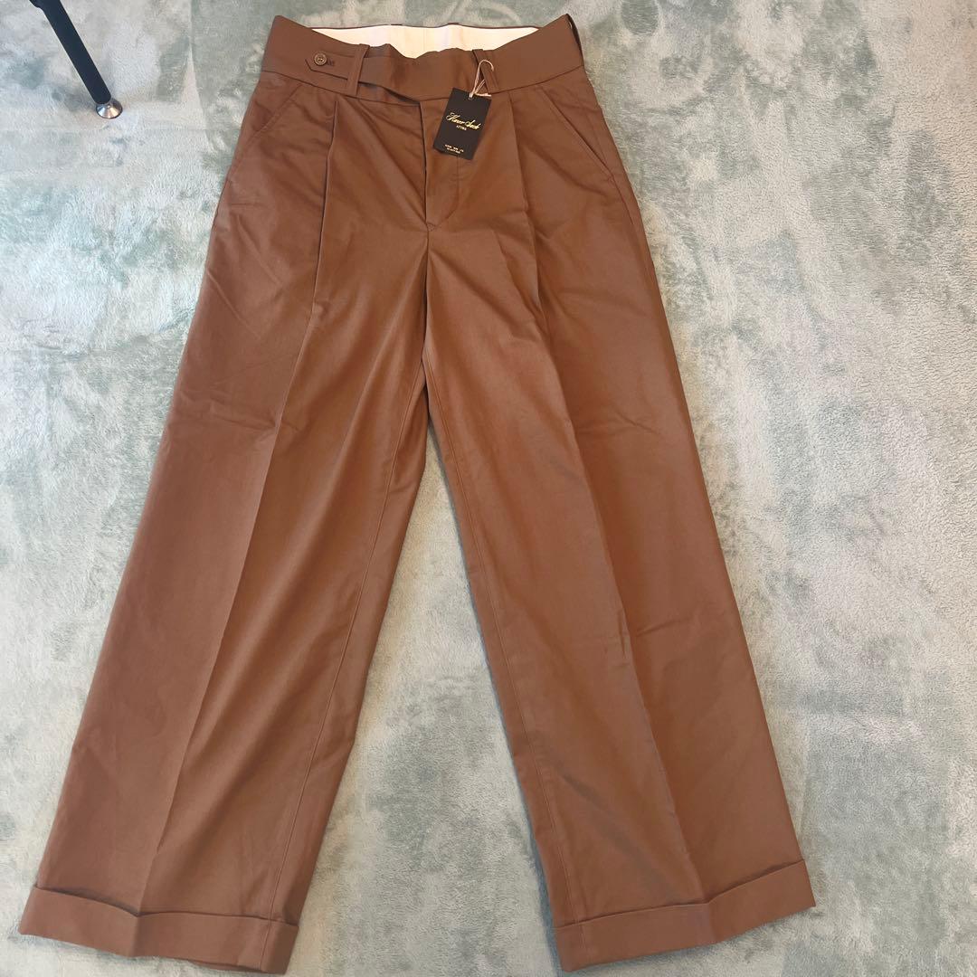 美品　HaversackATTIRE コットンパンツ