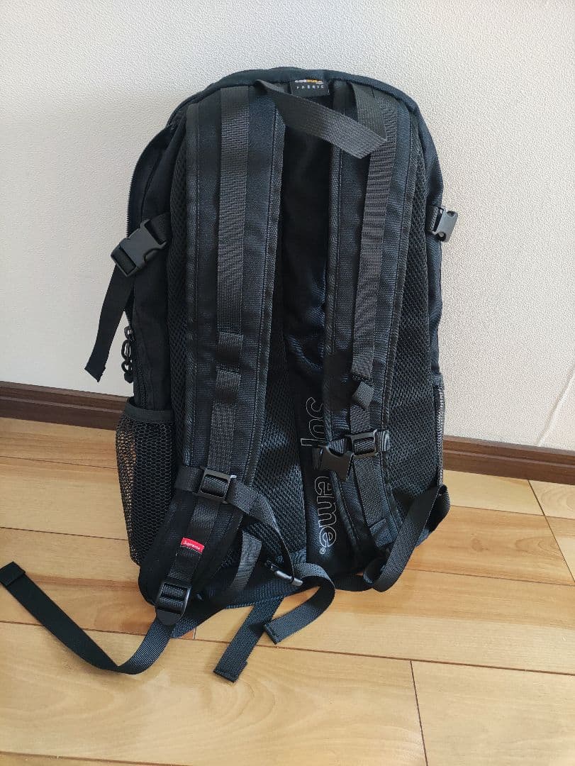 美品 Supreme 20SS Backpack ブラック
