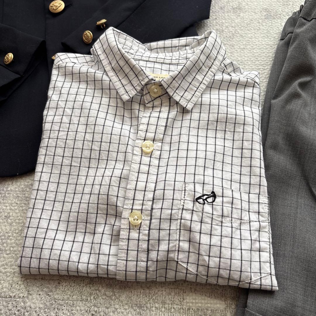 ★ぽんちゃん★グリーンレーベルリラクシング　キッズ　フォーマルセット125