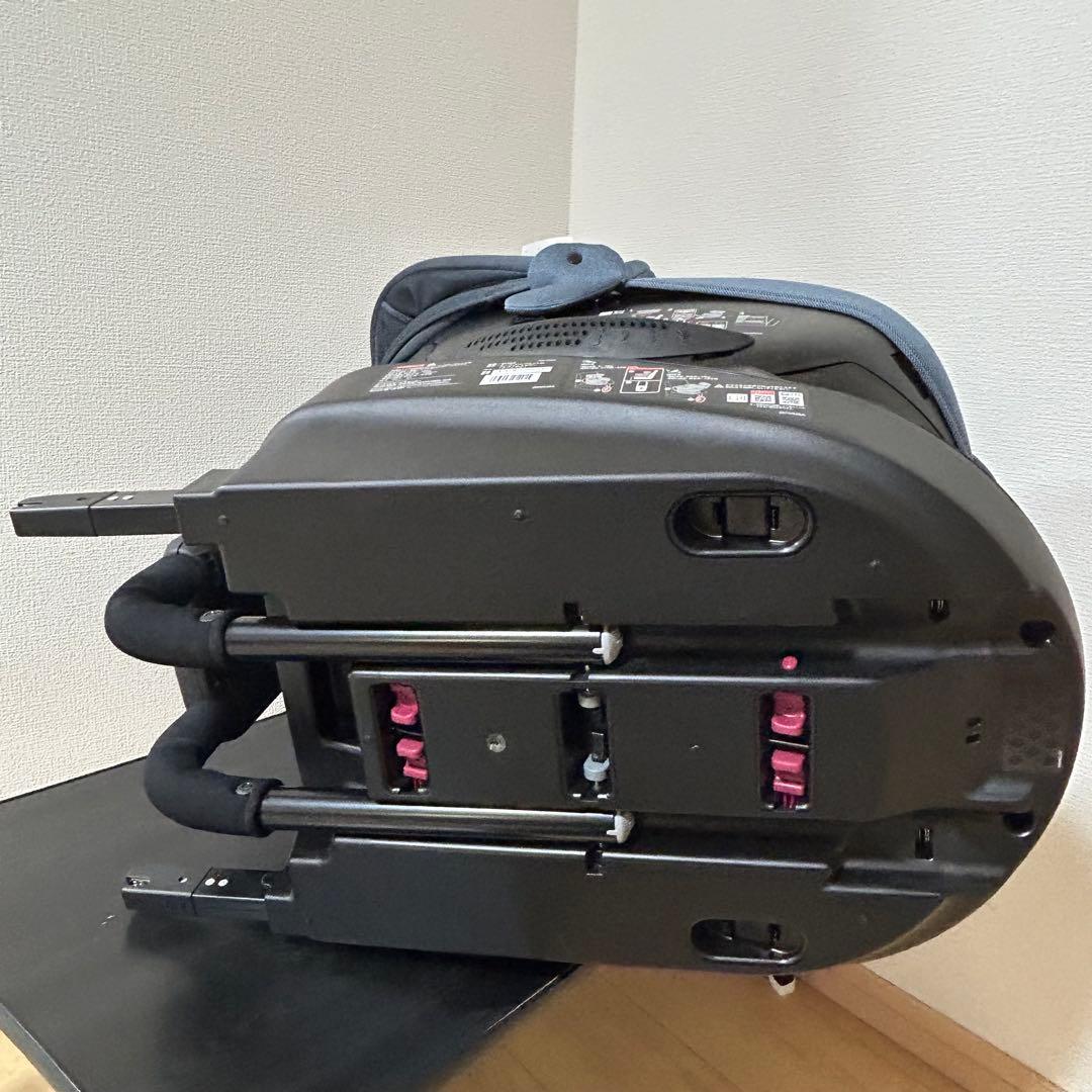 エールベベ クルット6i プレミアムエアリー デニムブルー チャイルドシート