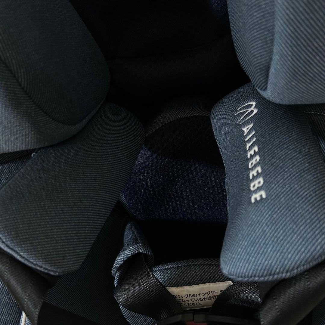 エールベベ クルット6i プレミアムエアリー デニムブルー チャイルドシート