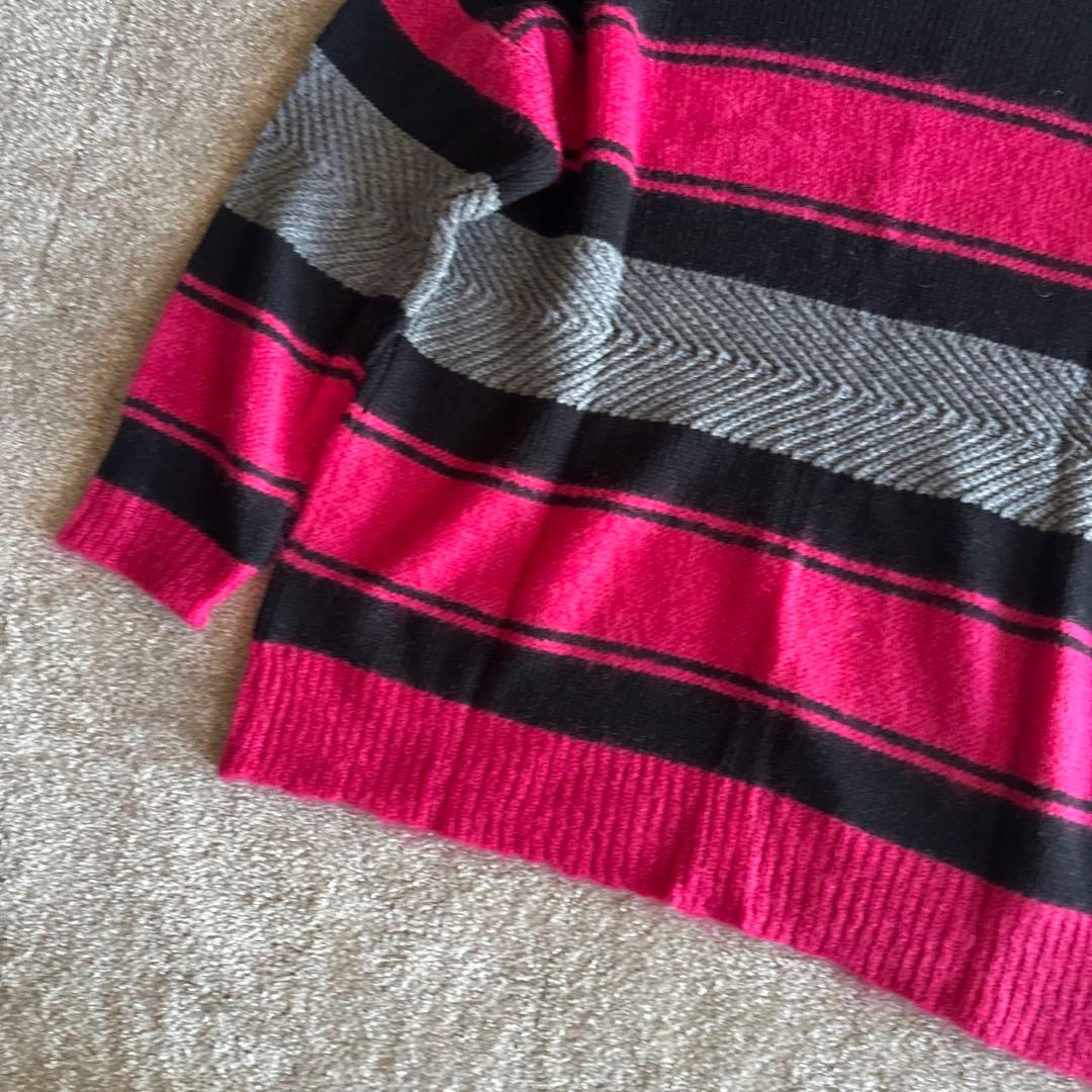 トップス dairiku boarder Knit