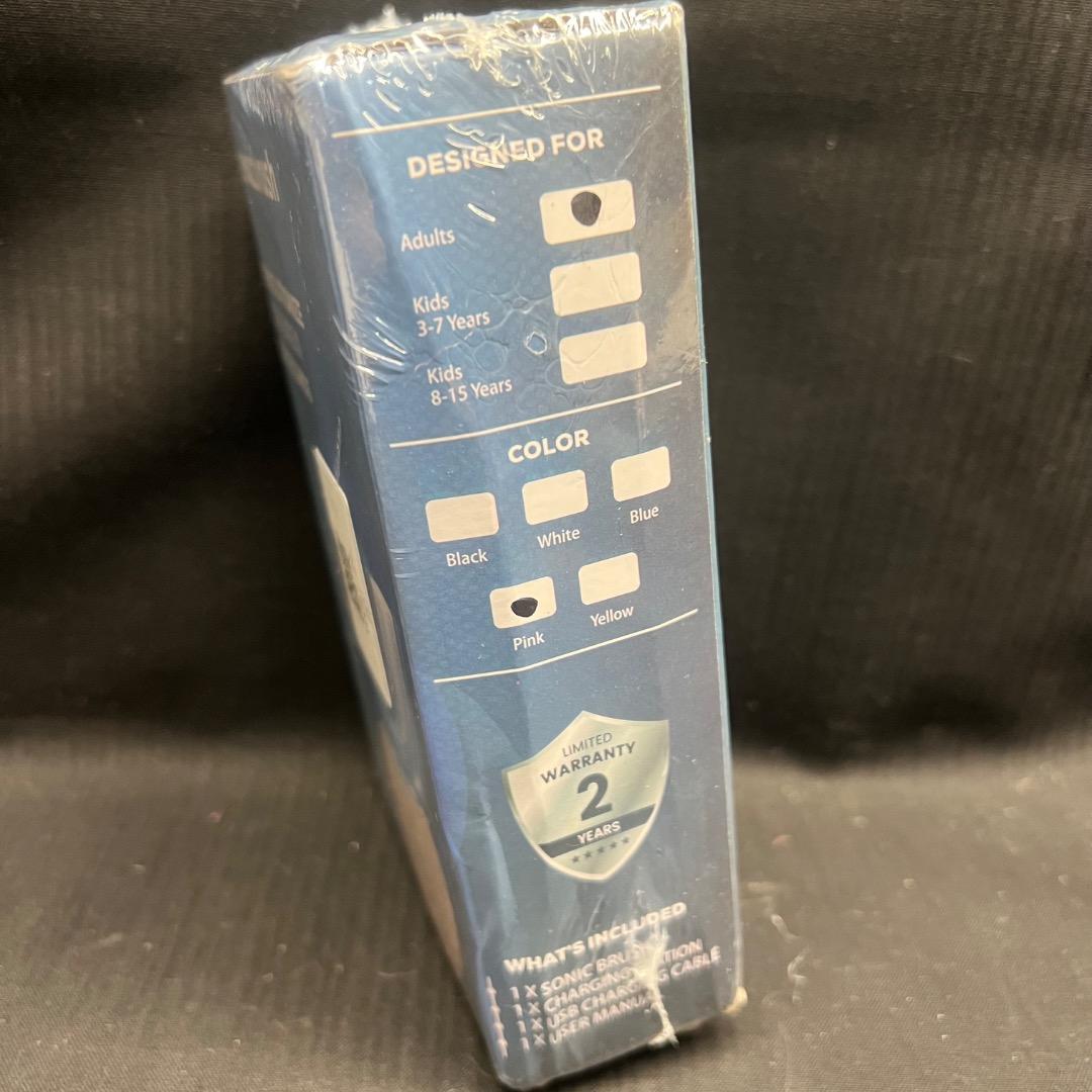 〇Ba左1104 未使用 ホワイトニング 電動歯ブラシ 大人 ピンク