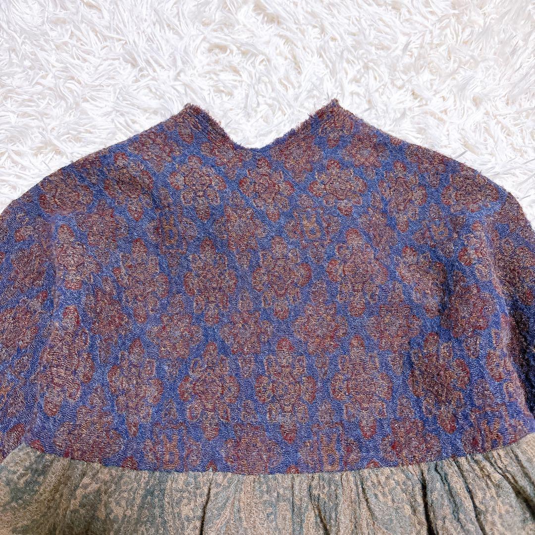 45rpm　バドウアール　縮絨ウールジャガード織りふんわりジャケット 3種の生地