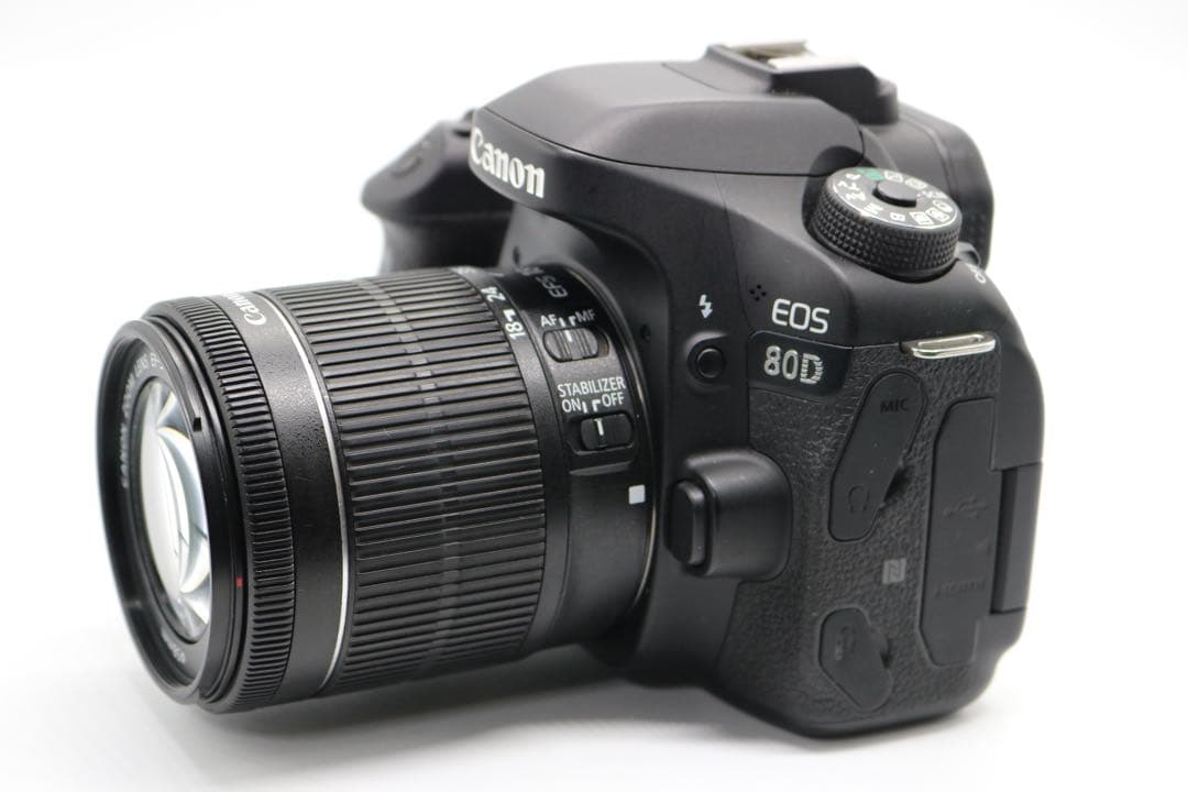 美品 【Canon EOS 80D ダブルレンズセット】 Wi-Fi搭載 保証◎