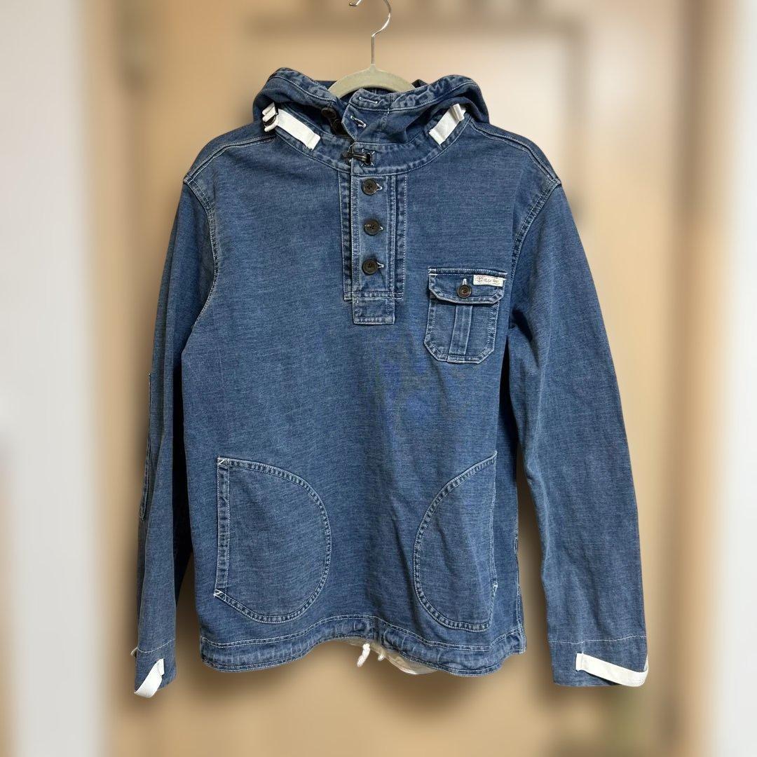 【美品】Polo by Ralph Laurenデニムサルベージパーカー