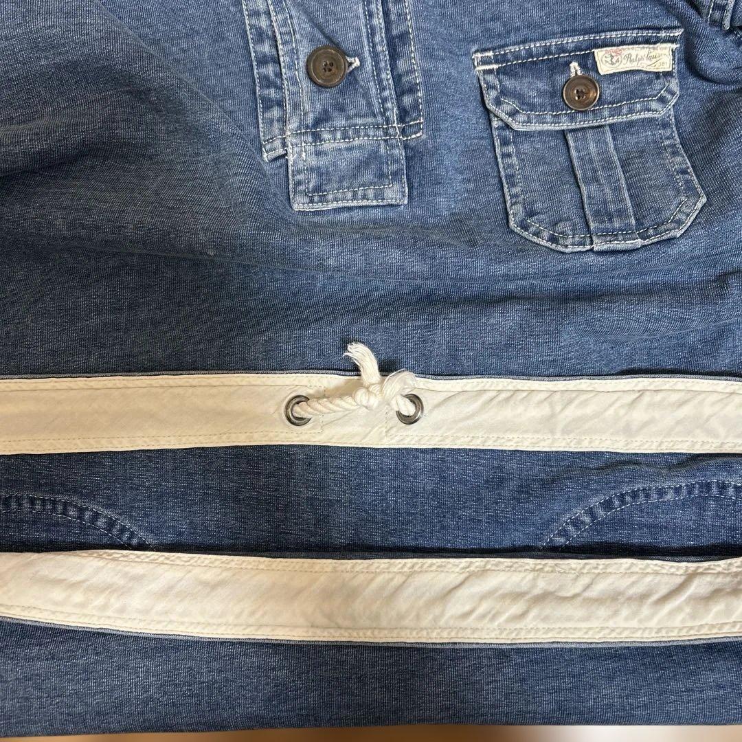 【美品】Polo by Ralph Laurenデニムサルベージパーカー