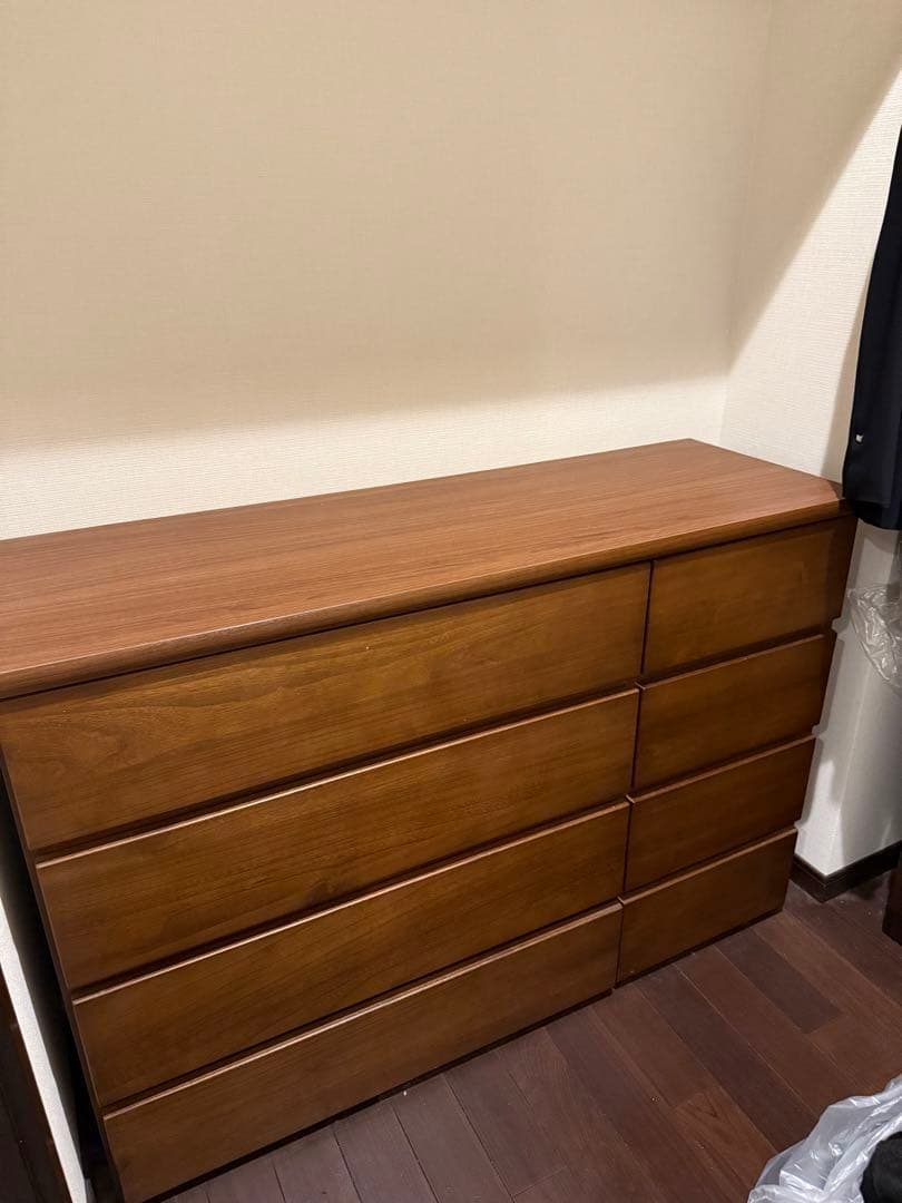 美品　ニトリ ローチェスト クエス QUESS 家具 チェスト 4段 家具