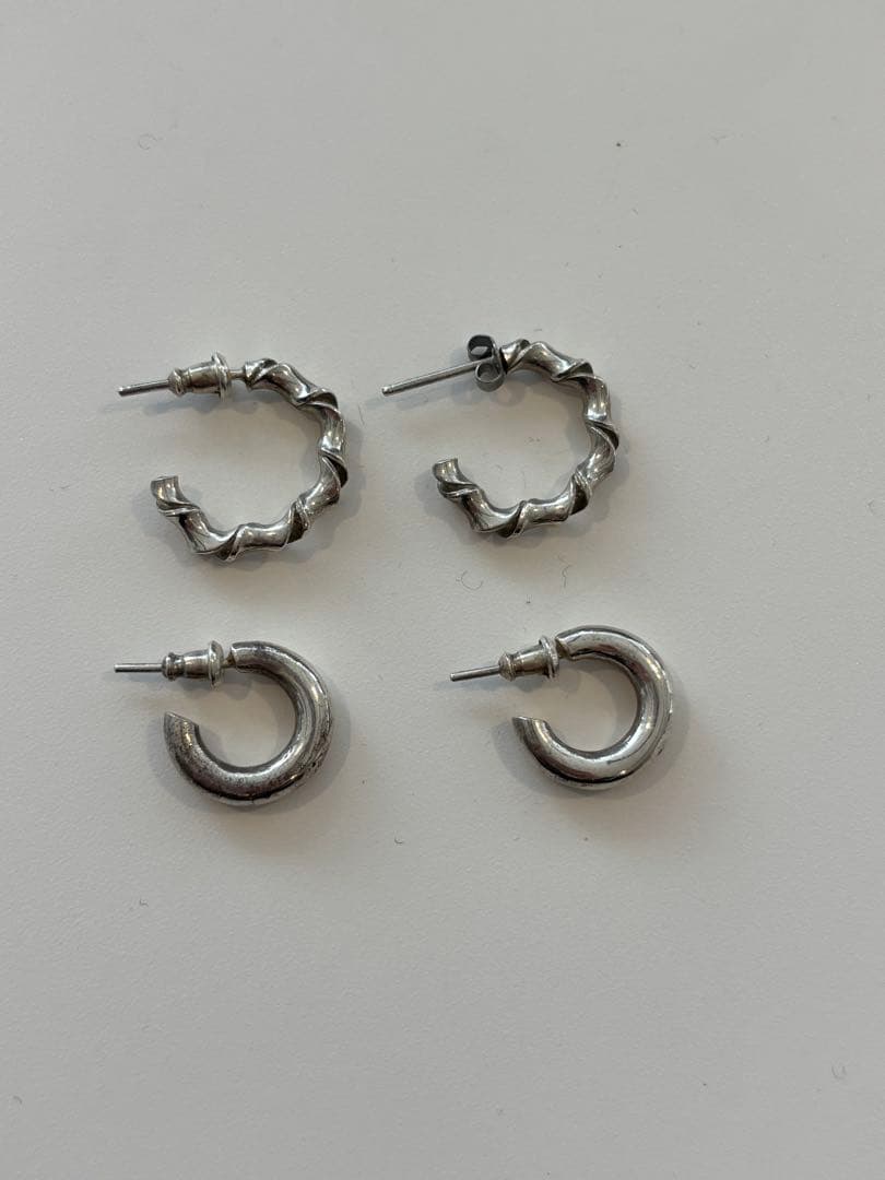 meian メイアン シルバーリング2種 シルバー925