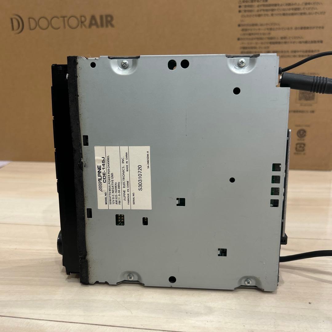 ALPINE CDE-145J カーオーディオデッキ