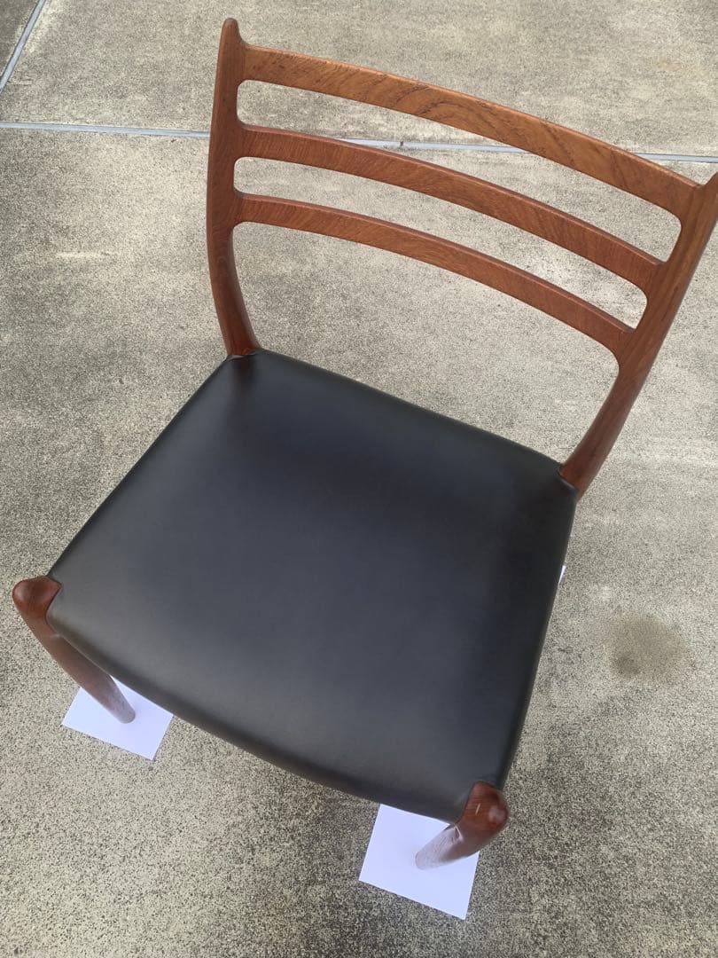 北欧 ヴィンテージチェア J.L.Moller (JLモラー） NO.78本革