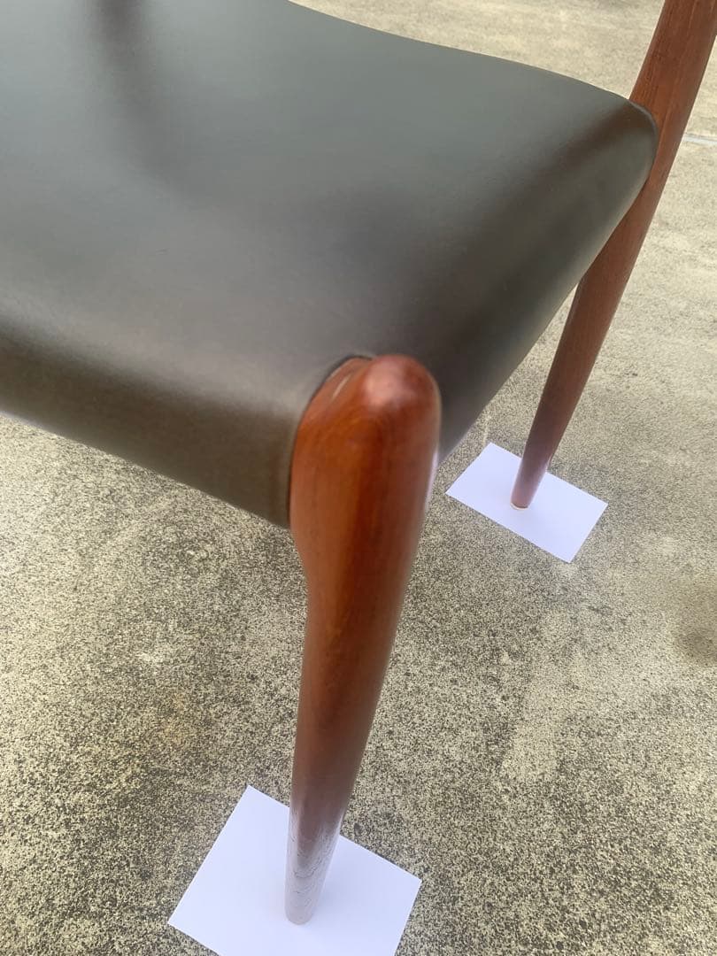 北欧 ヴィンテージチェア J.L.Moller (JLモラー） NO.78本革