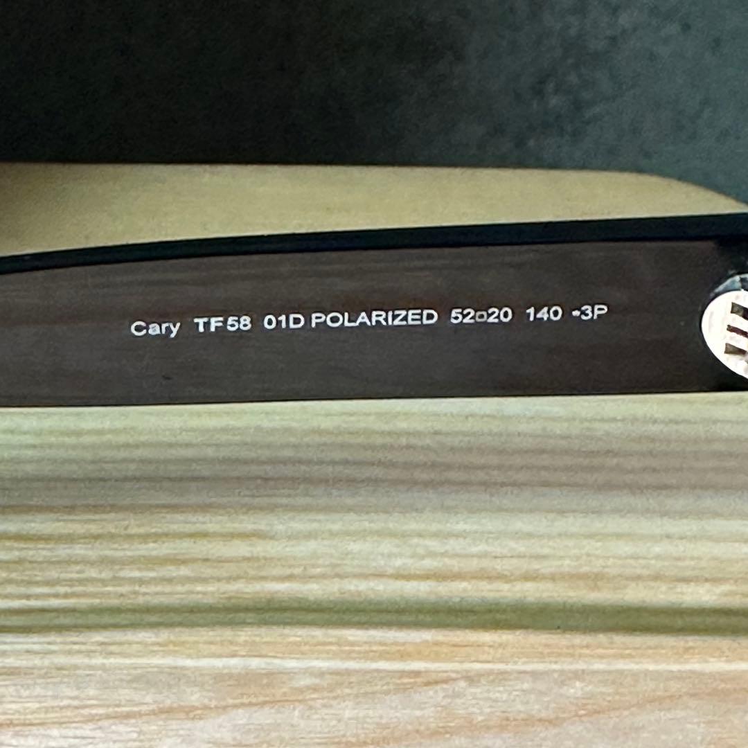 TOM FORD FT58 01D POLARIZED サングラス