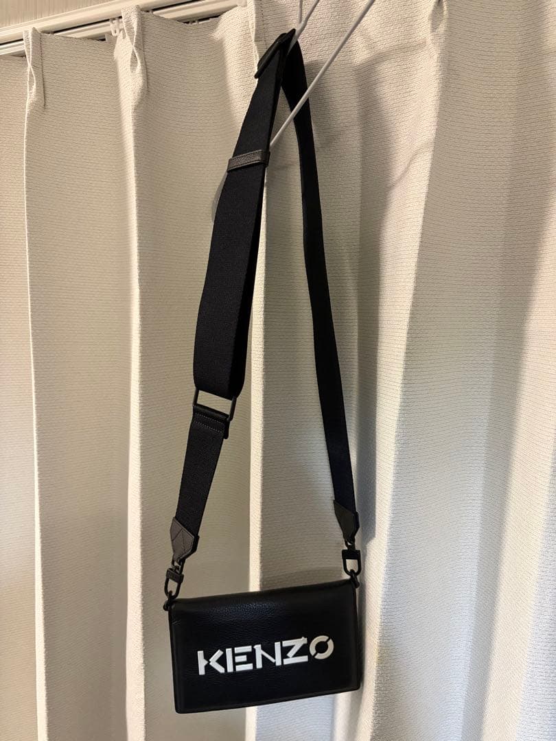 【最終値下】　美品 KENZO ショルダーバッグ　ブラック