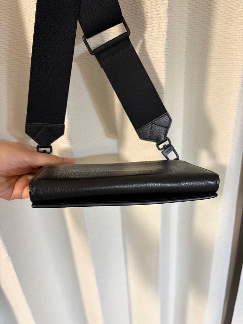 【最終値下】　美品 KENZO ショルダーバッグ　ブラック