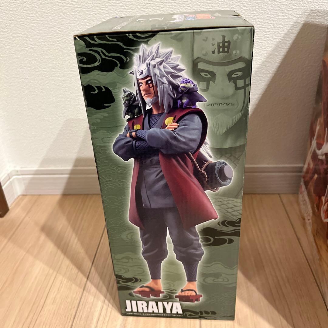 ナルト　一番くじ　E賞　自来也　ラストワン　ナルト　九尾の衣　フィギュア　他