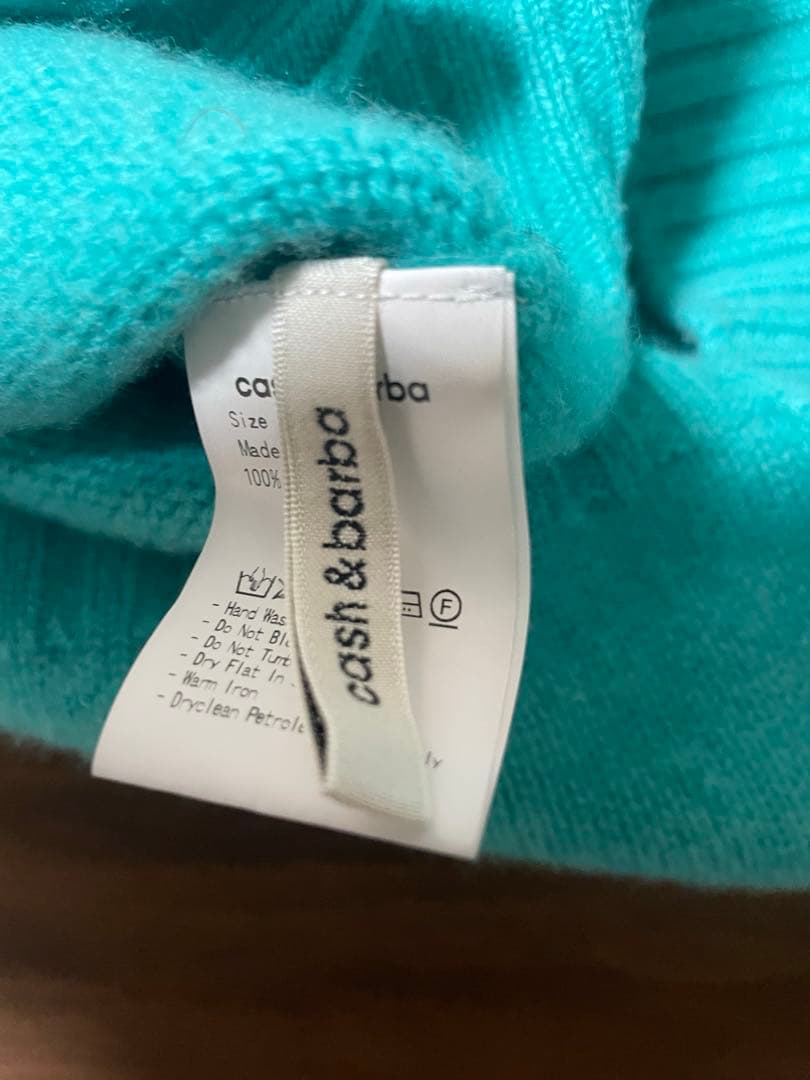 cash&barba ベビーカシミヤ クルーネックニット サイズ3