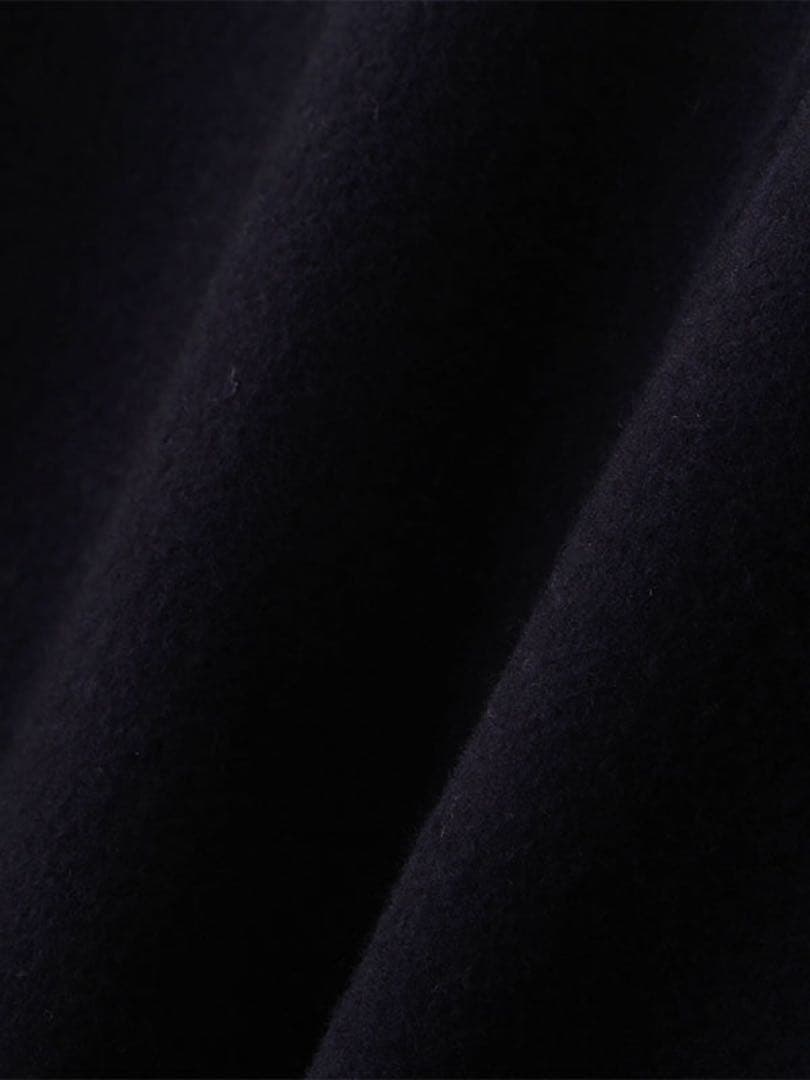 ETRE TOKYO メルトンスタンドネックリバーブルゾン Navy Sサイズ