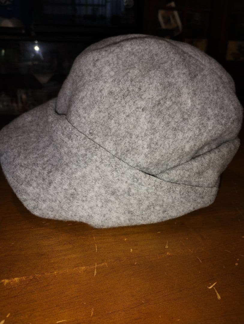 chisaki　tiekaウールハット　グレー