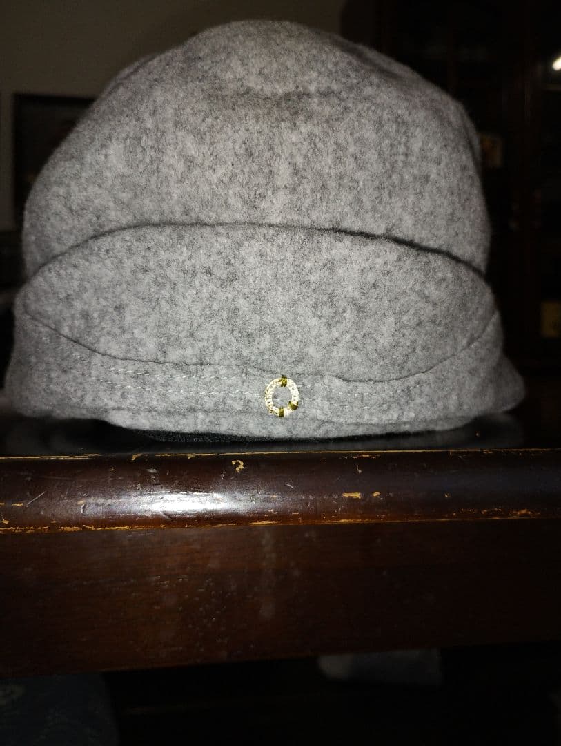 chisaki　tiekaウールハット　グレー