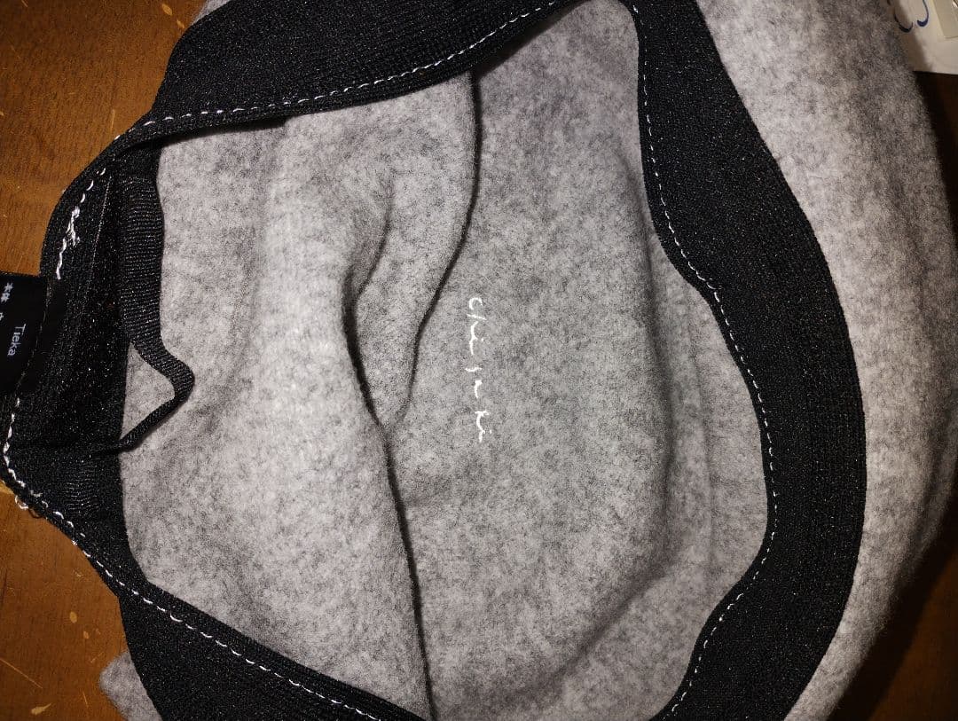 chisaki　tiekaウールハット　グレー