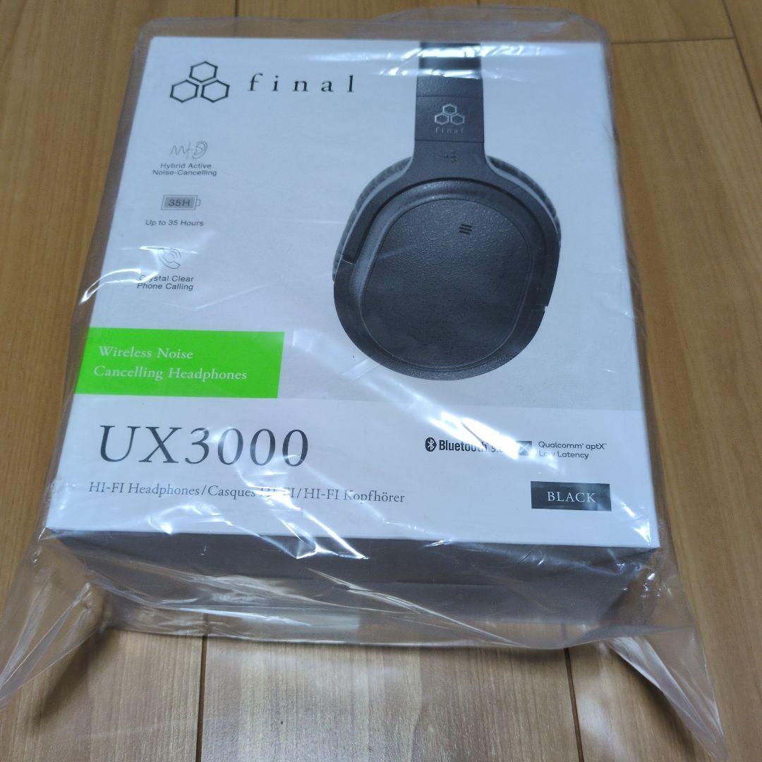final UX3000 Bluetoothワイヤレスヘッドホン