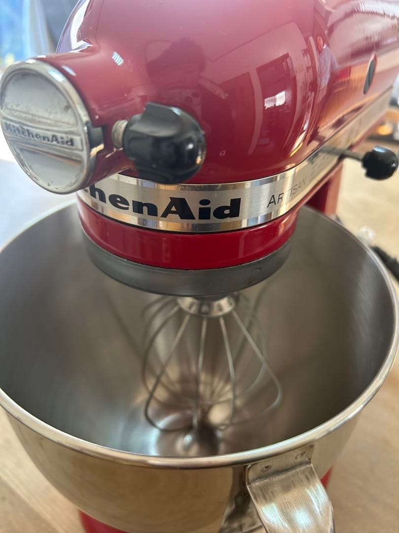 【ビミマ】KitchenAid Artisan スタンドミキサー レッド
