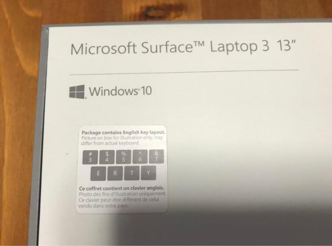 Windowsノート本体 Surface Laptop3 Core i7 16GB 256 13.5 US