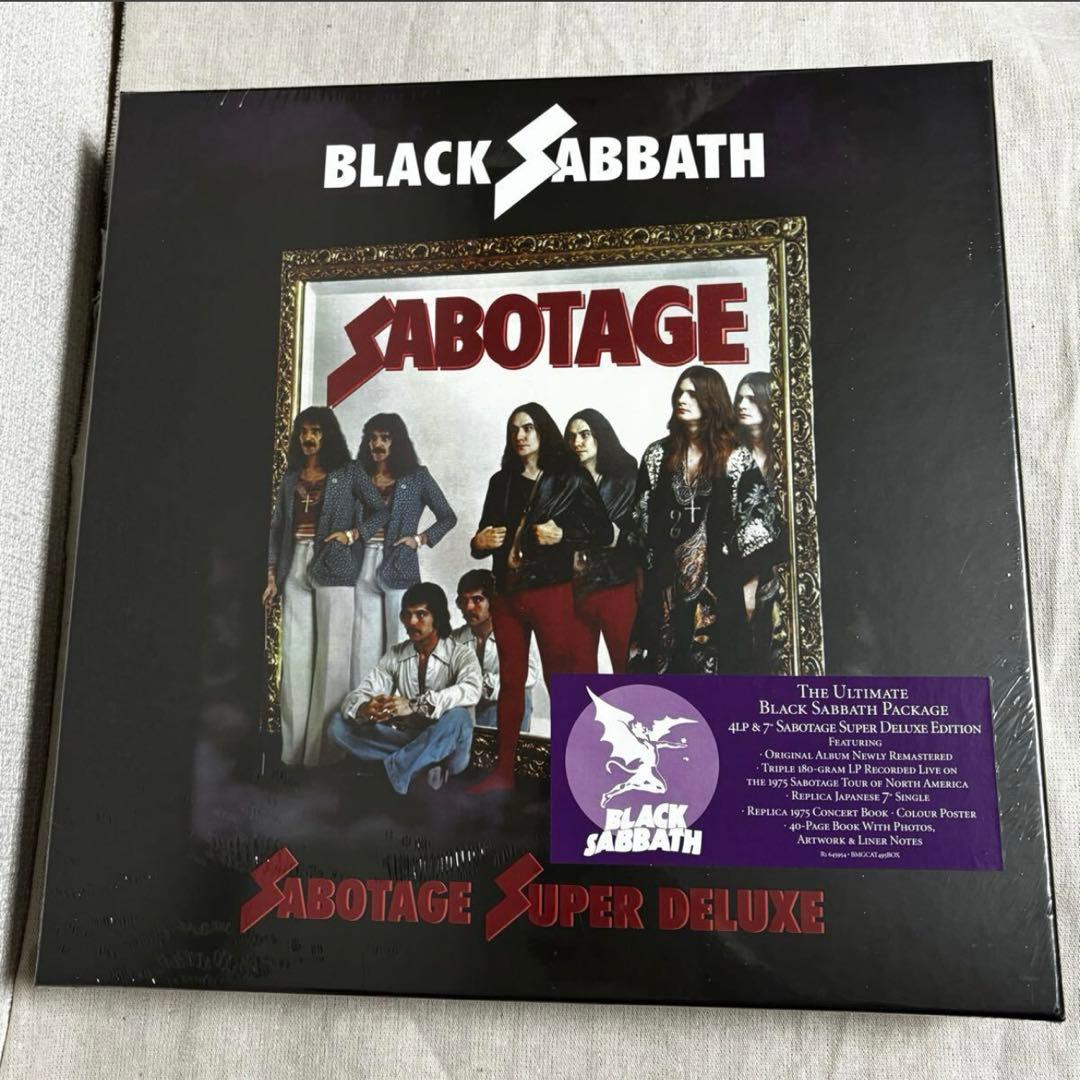 洋楽 BLACK SABBATH SABOTAGE SUPER DELUXE BOX