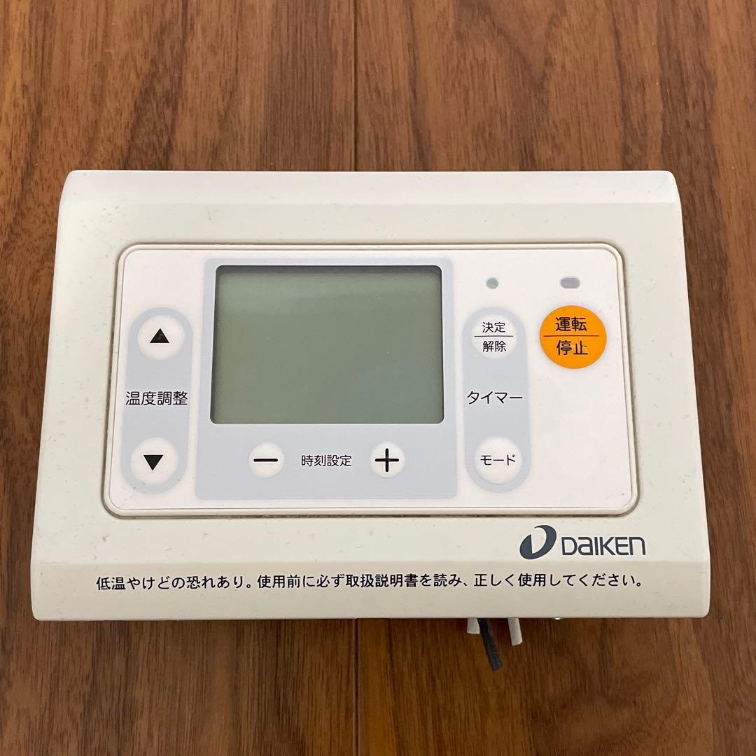 電気式床暖房のリモコンコントローラー　大建工業　CR-N140