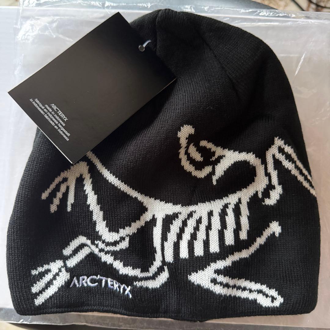 ARC'TERYX スカルデザイン ビーニー 黒