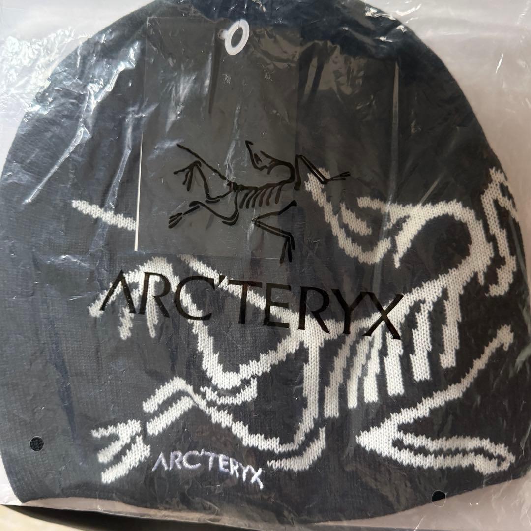 ARC'TERYX スカルデザイン ビーニー 黒