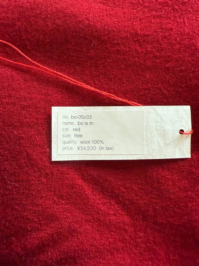 トップス barbell object bo-05c03 bo ls tn