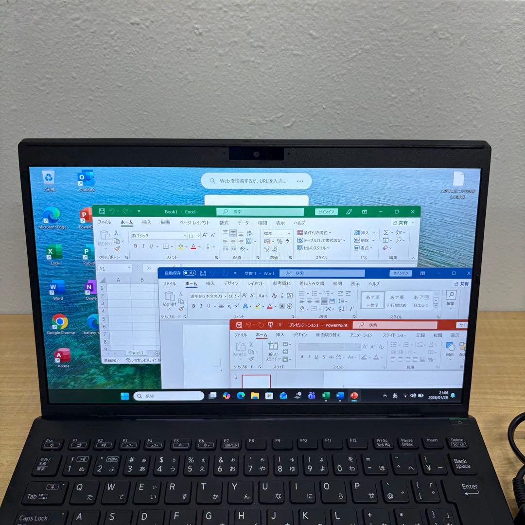 【快適動作】VAIO Pro PG i5 12世代 16GB SSD256GB