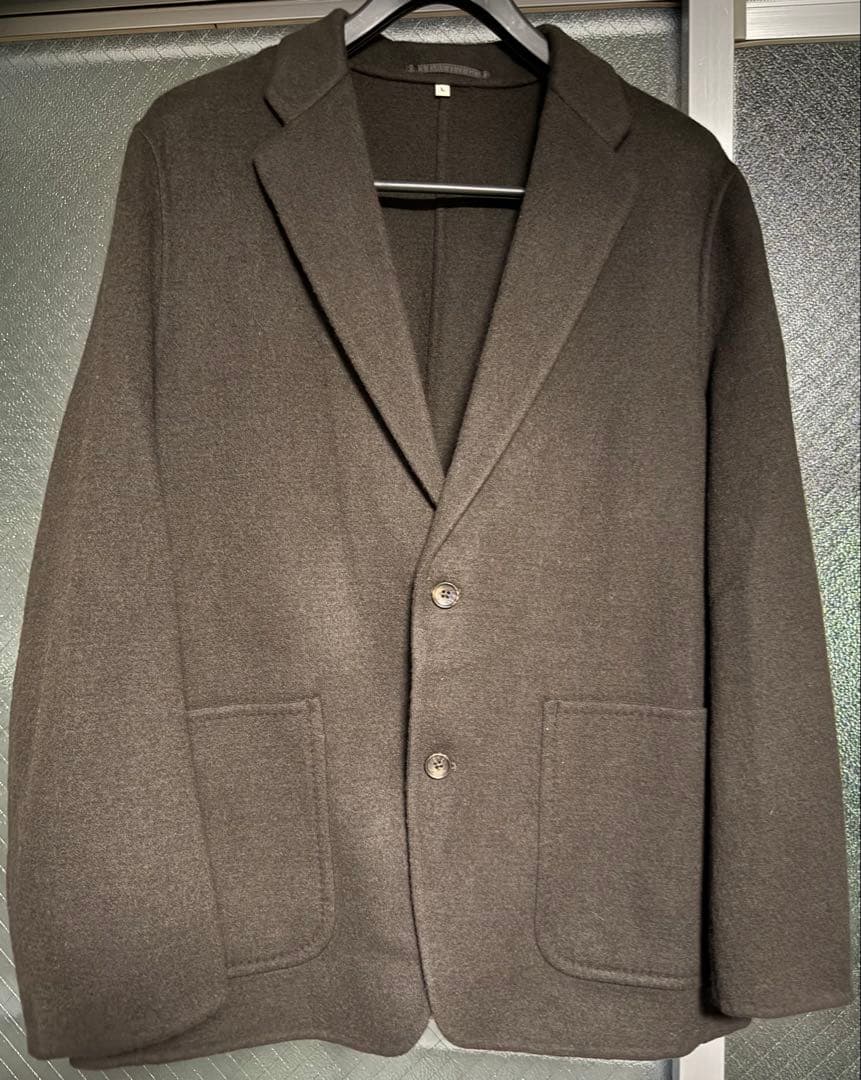 値下げしました　MUJI Labo カシミヤ混 ジャケット　ブラウン