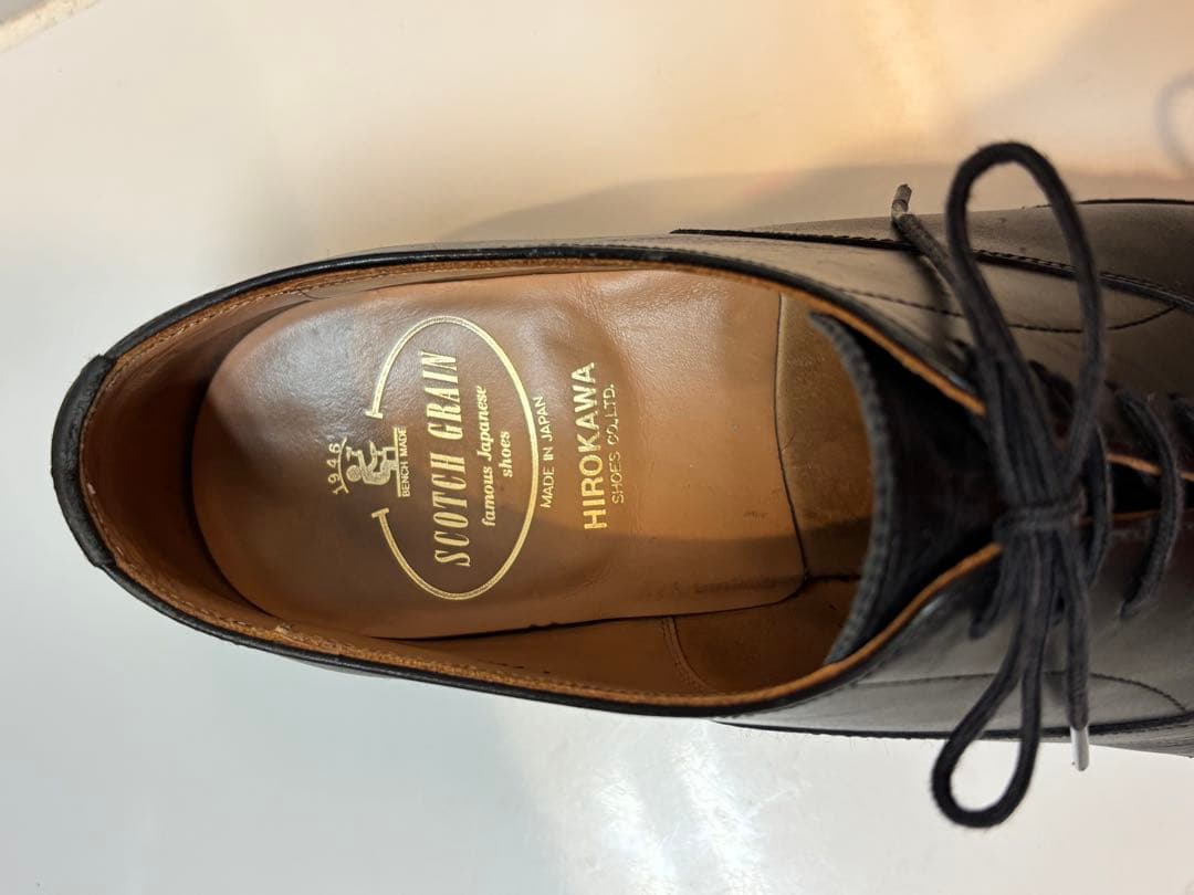 スコッチグレイン 26EEE R1766 ストレートチップ/シャインオアレイン