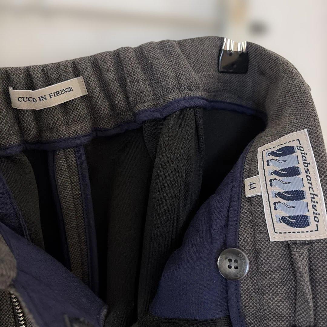 giabs ジャブスアルキヴィオ レオナルド トップピケジャージー パンツ 44