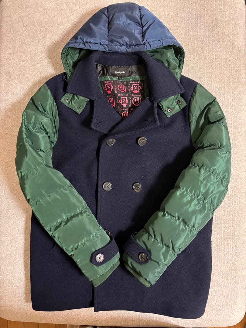 Desigual　デシグアル　ピーコート　ダウンジャケット